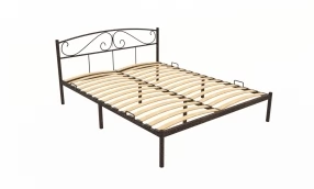 Кровать Верона Металл, 160х190 мм, Медный антик, Медный антик, 1630