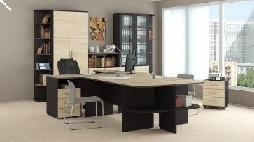 Набор офисной мебели для кабинета руководителя №1 «Успех-2» ГН-184.001